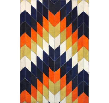 Modern rug Leather Excelsior