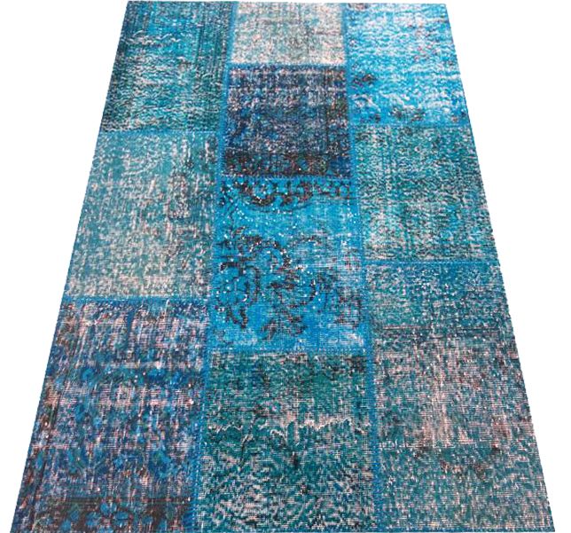 Perserteppich Patchwork Royal