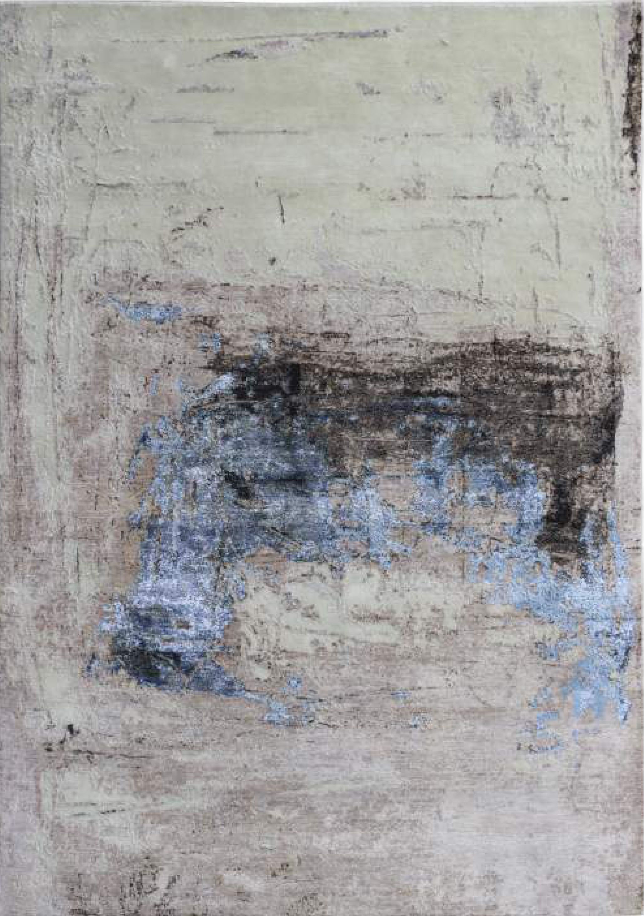 Moderner Teppich Ikat Royal