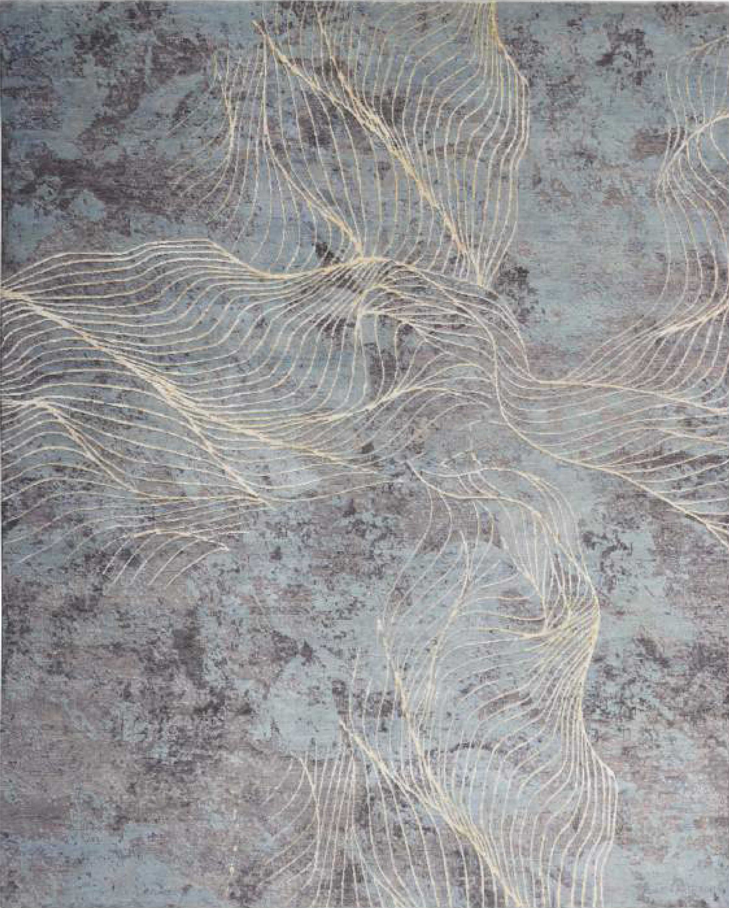 Moderner Teppich Ikat Royal