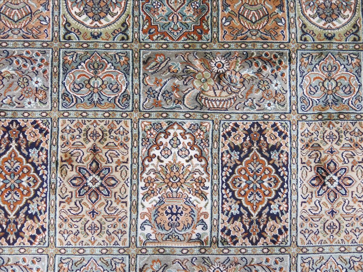 Kashmir-Seiden-Orientteppich Exklusiv