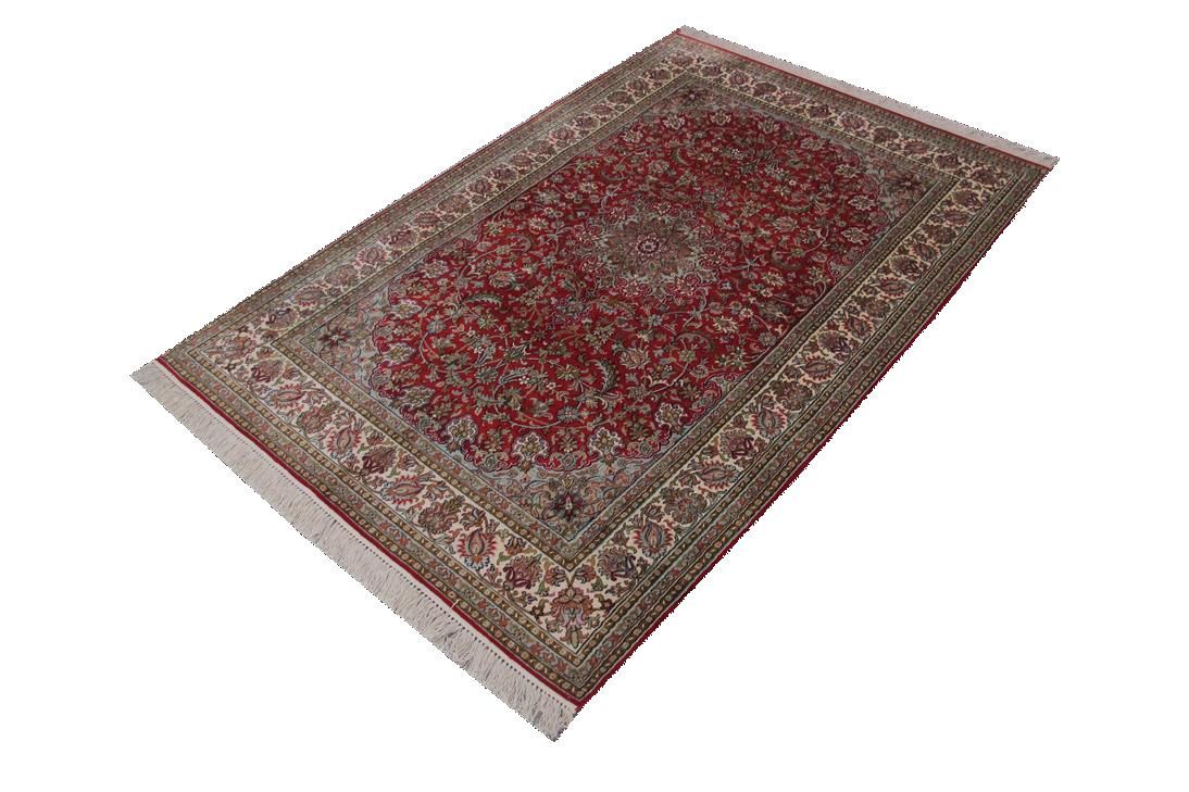 Kashmir-Seiden-Orientteppich Exklusiv