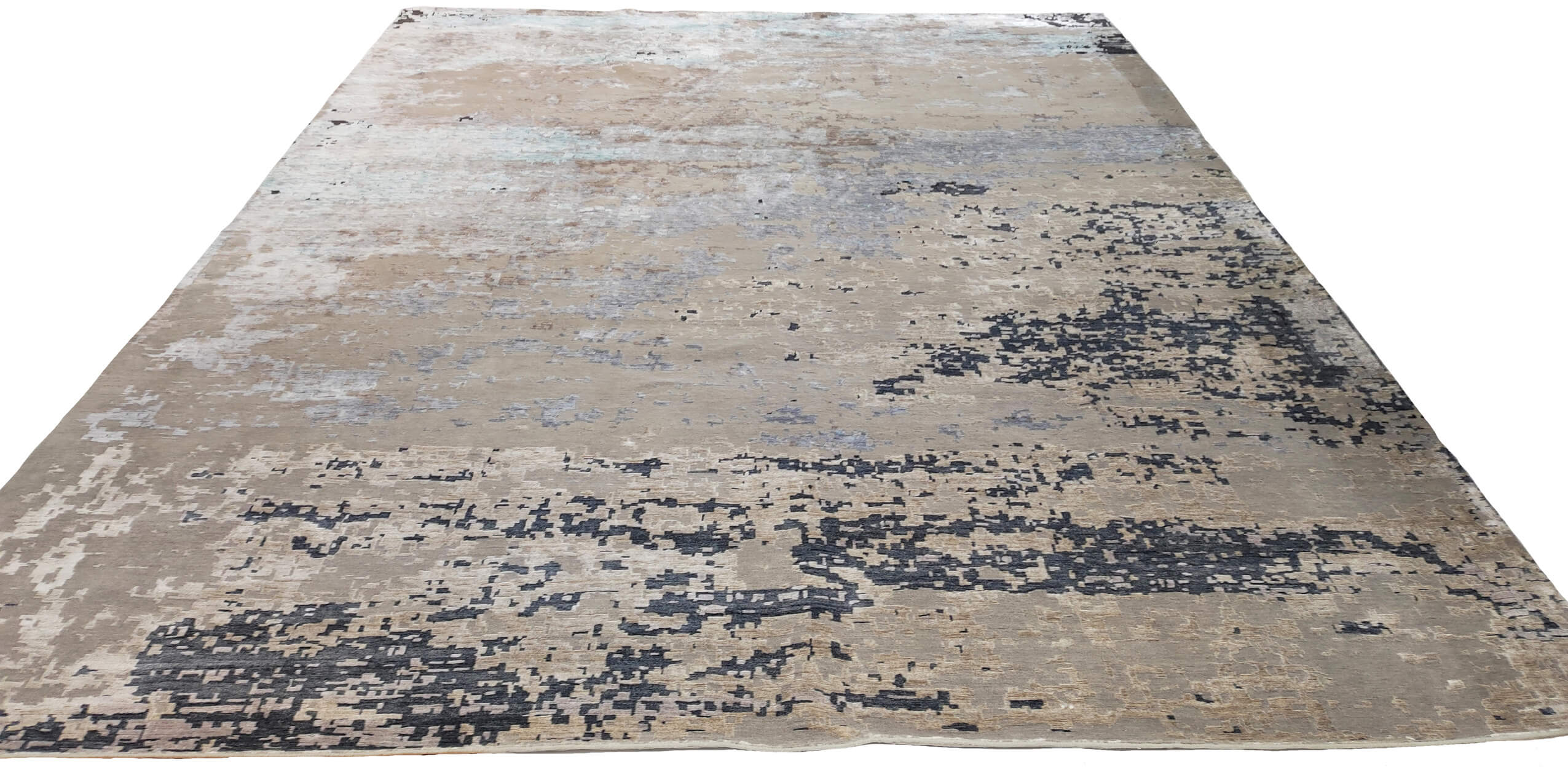 Moderner Teppich Ikat Royal