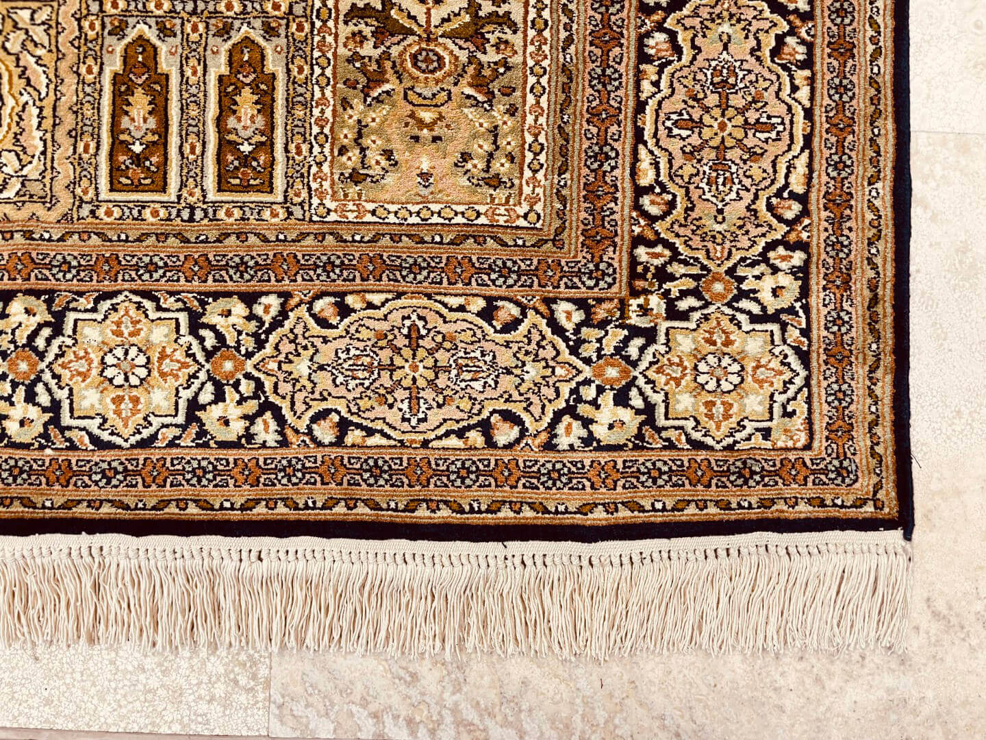 Orientteppich Kashmir Seide/Seide Royal