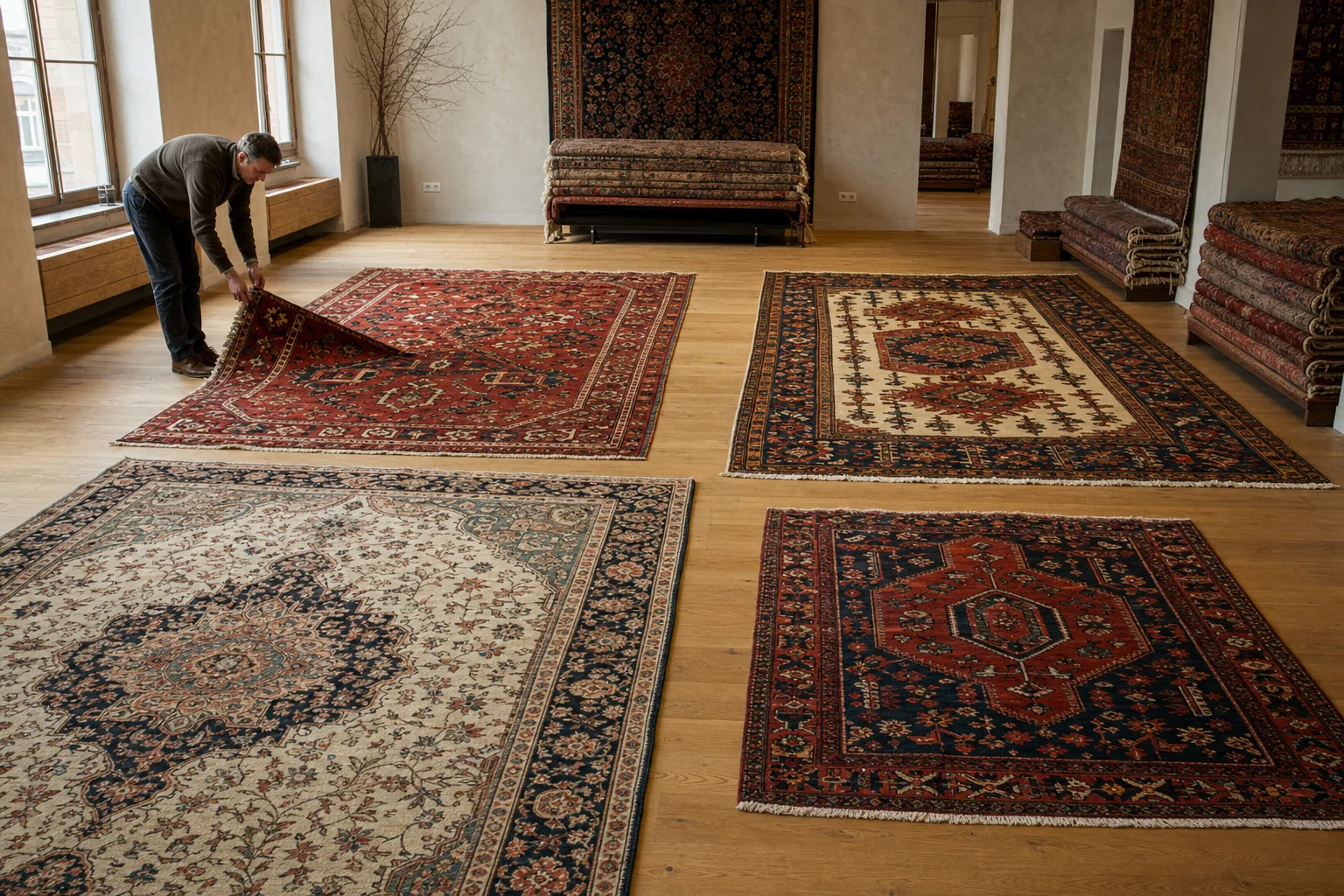 What is the difference between a Persian and an Oriental rug?