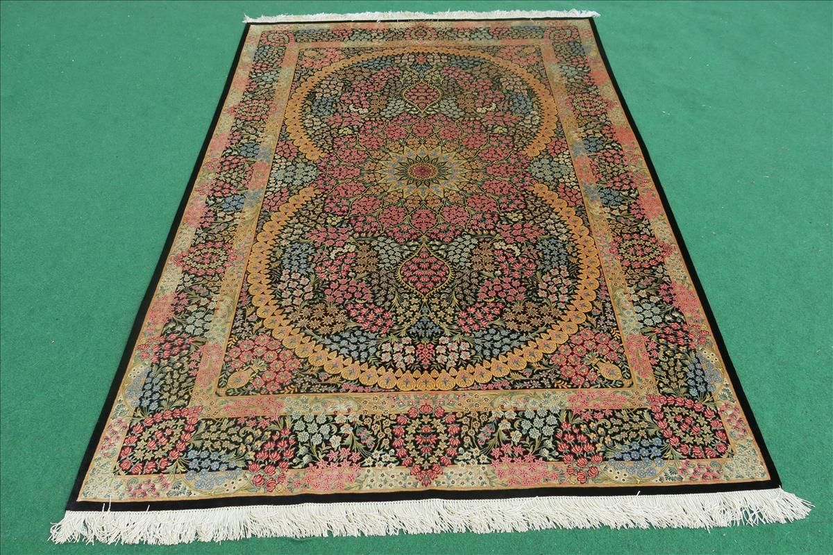 Ghom-Seiden-Orientteppich Imperial
