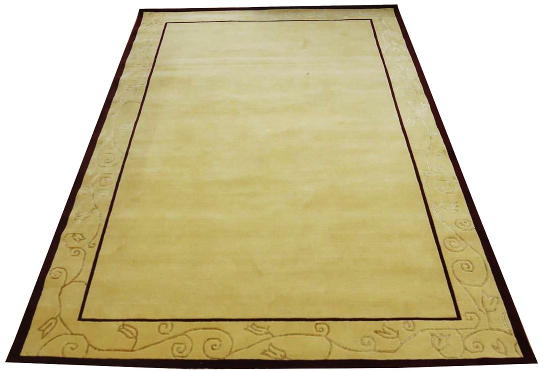 Moderner Teppich Original Nepal Natural