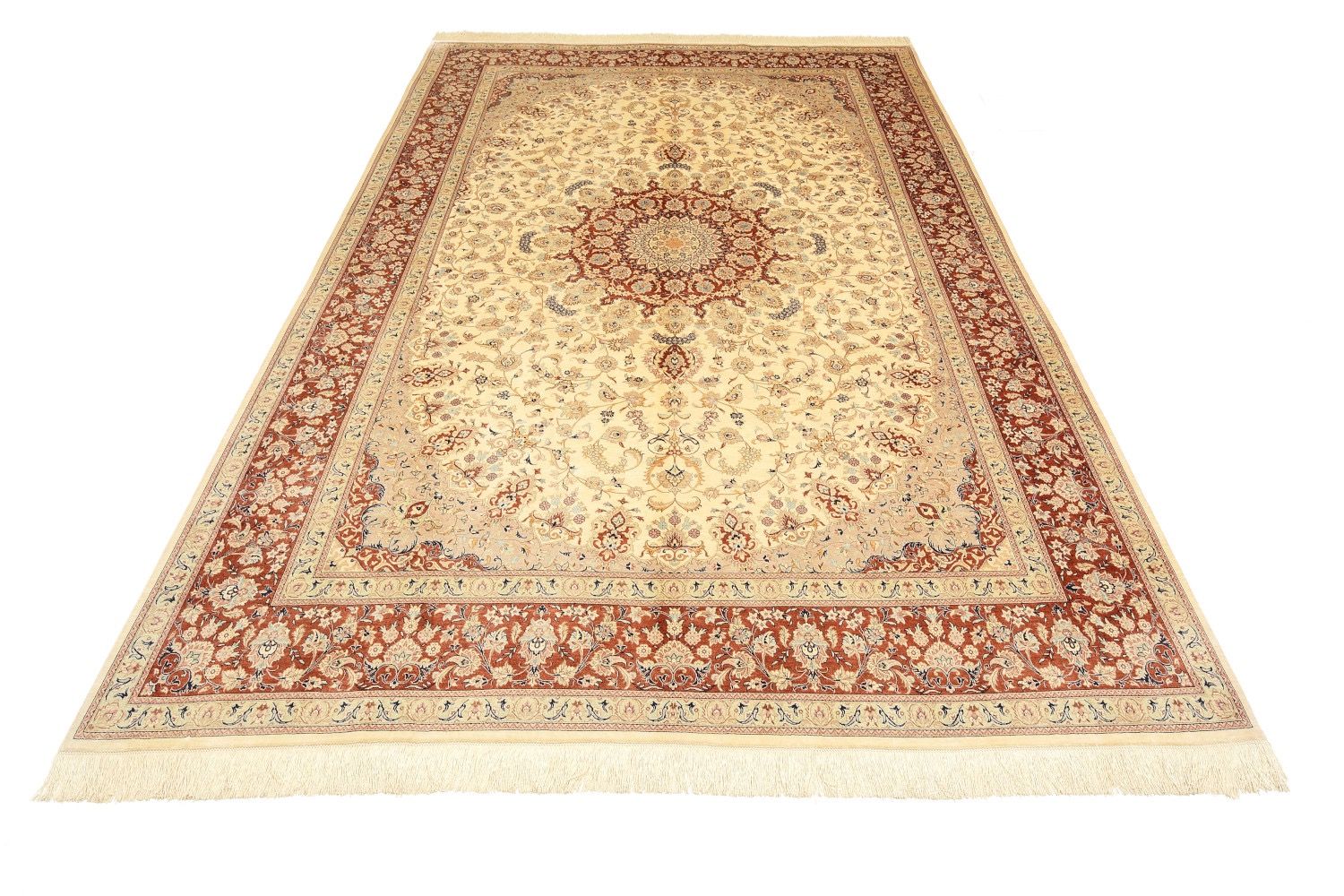 Orientteppich Ghom Seide Royal