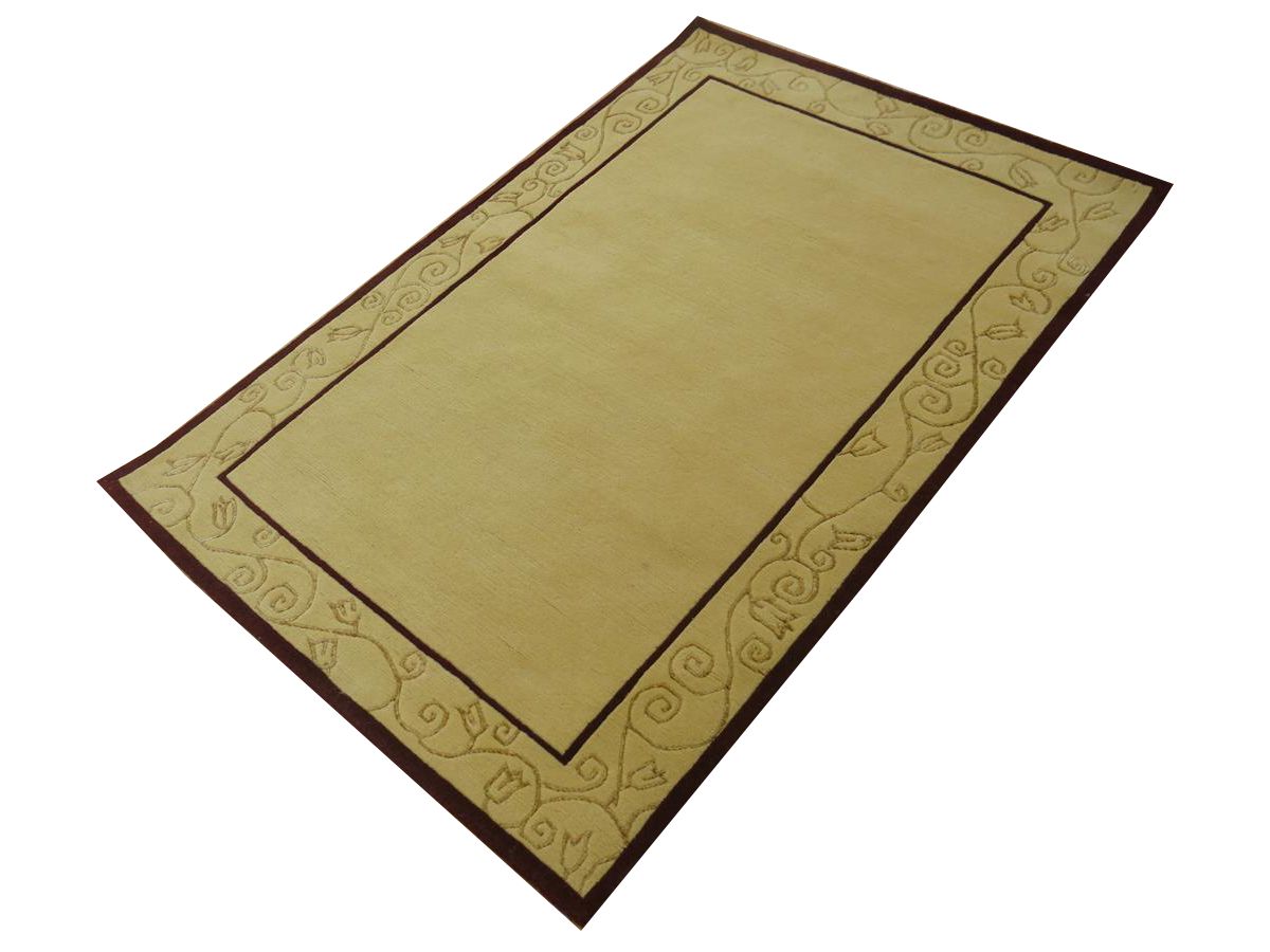 Moderner Teppich Original Nepal Natural
