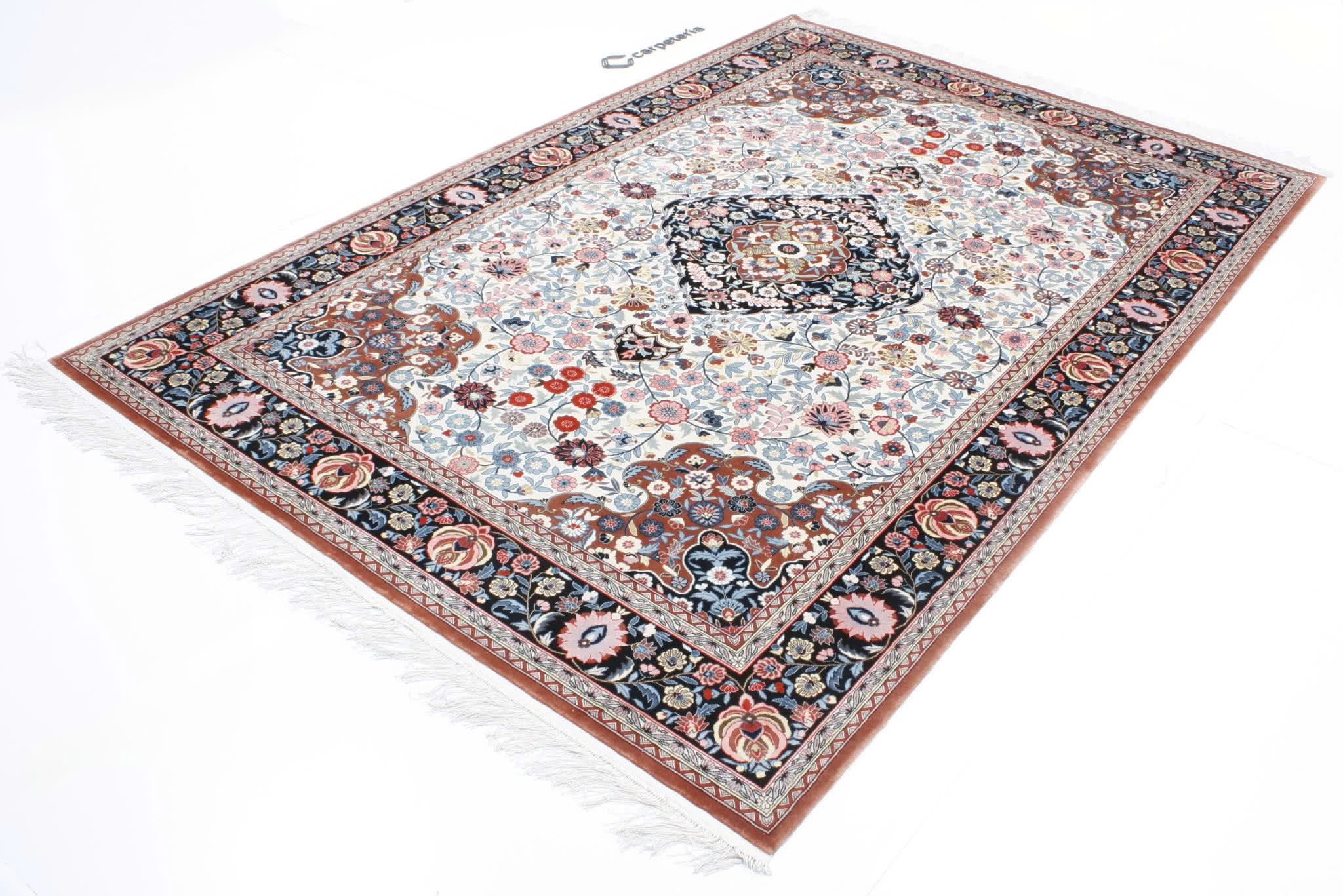 Hereke-Seiden-Orientteppich