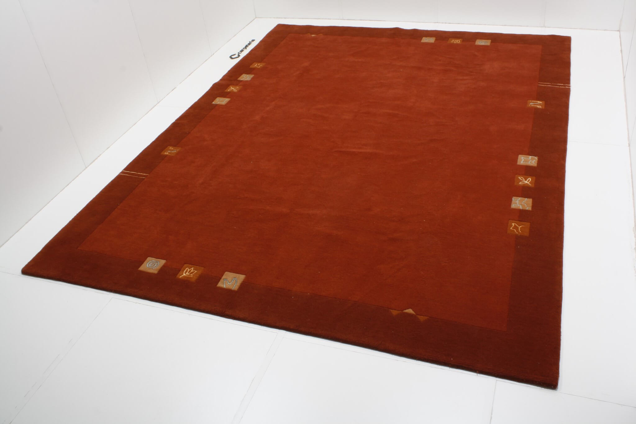 Moderner Teppich Shiva Nepal Royal