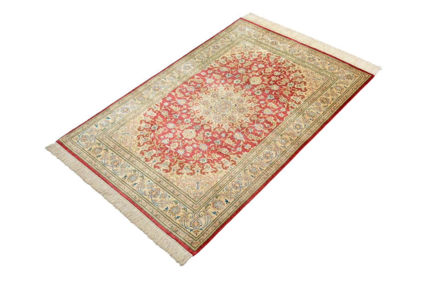 Orientteppich Ghom Seide Royal