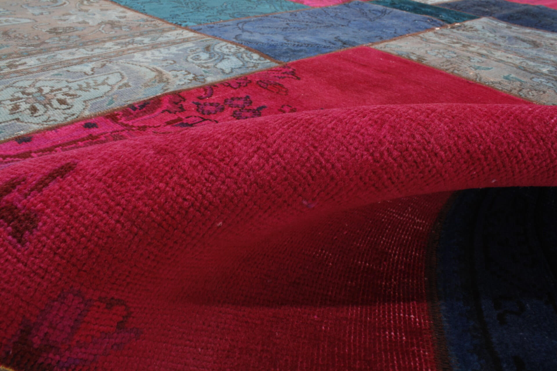 Perserteppich Patchwork Design