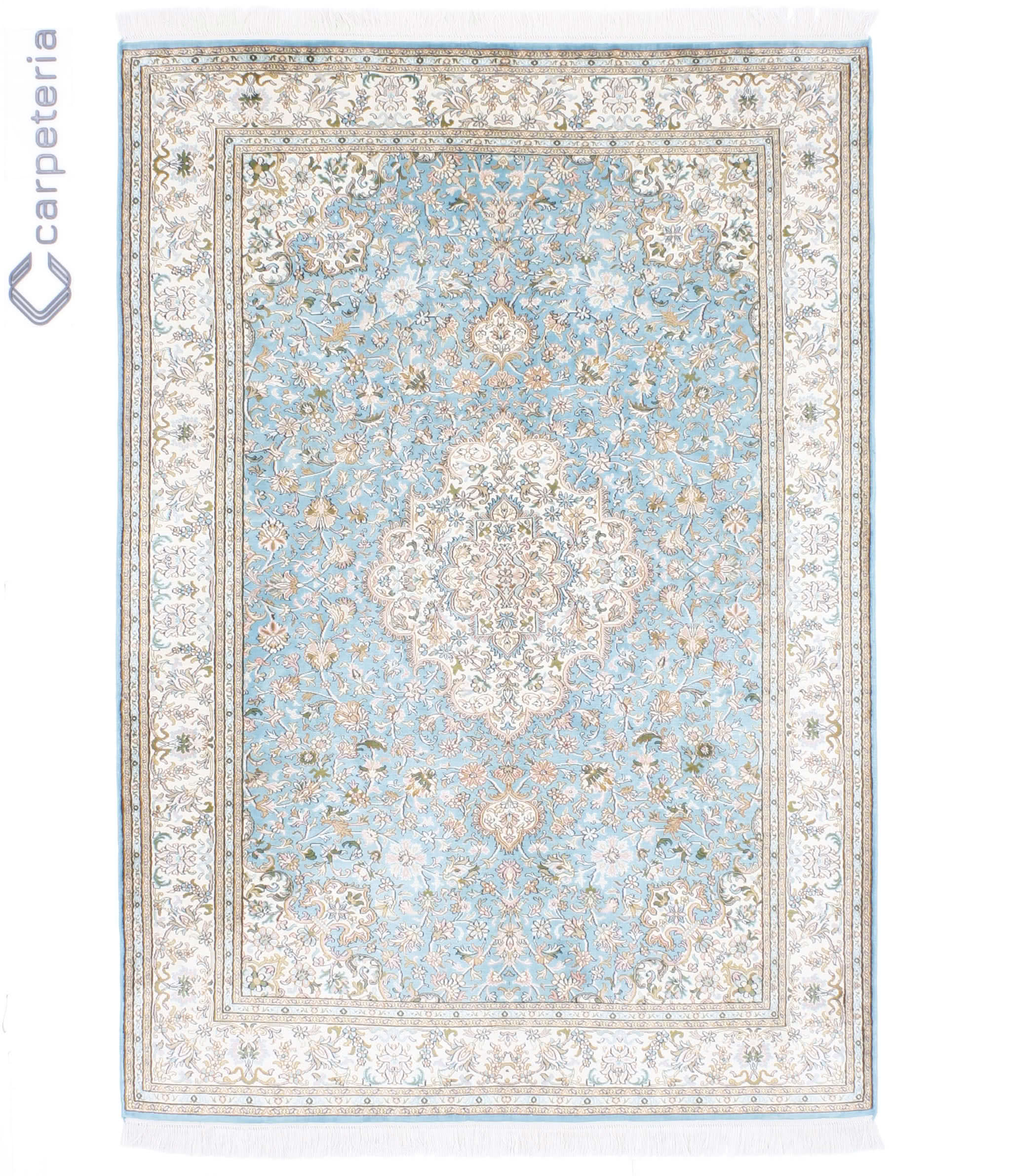Orientteppich Kashmir Seide/Seide Royal