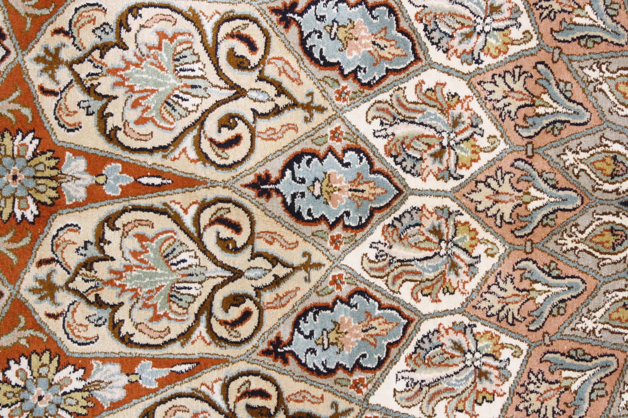 Orientteppich Kashmir Seide/Seide Royal