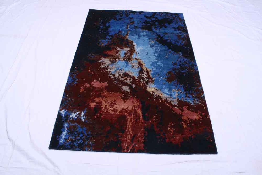 Moderner Teppich Ikat Royal