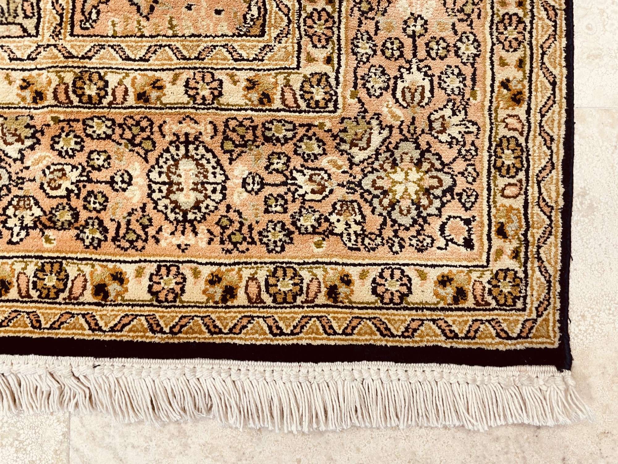 Kashmir-Seiden-Orientteppich Exklusiv