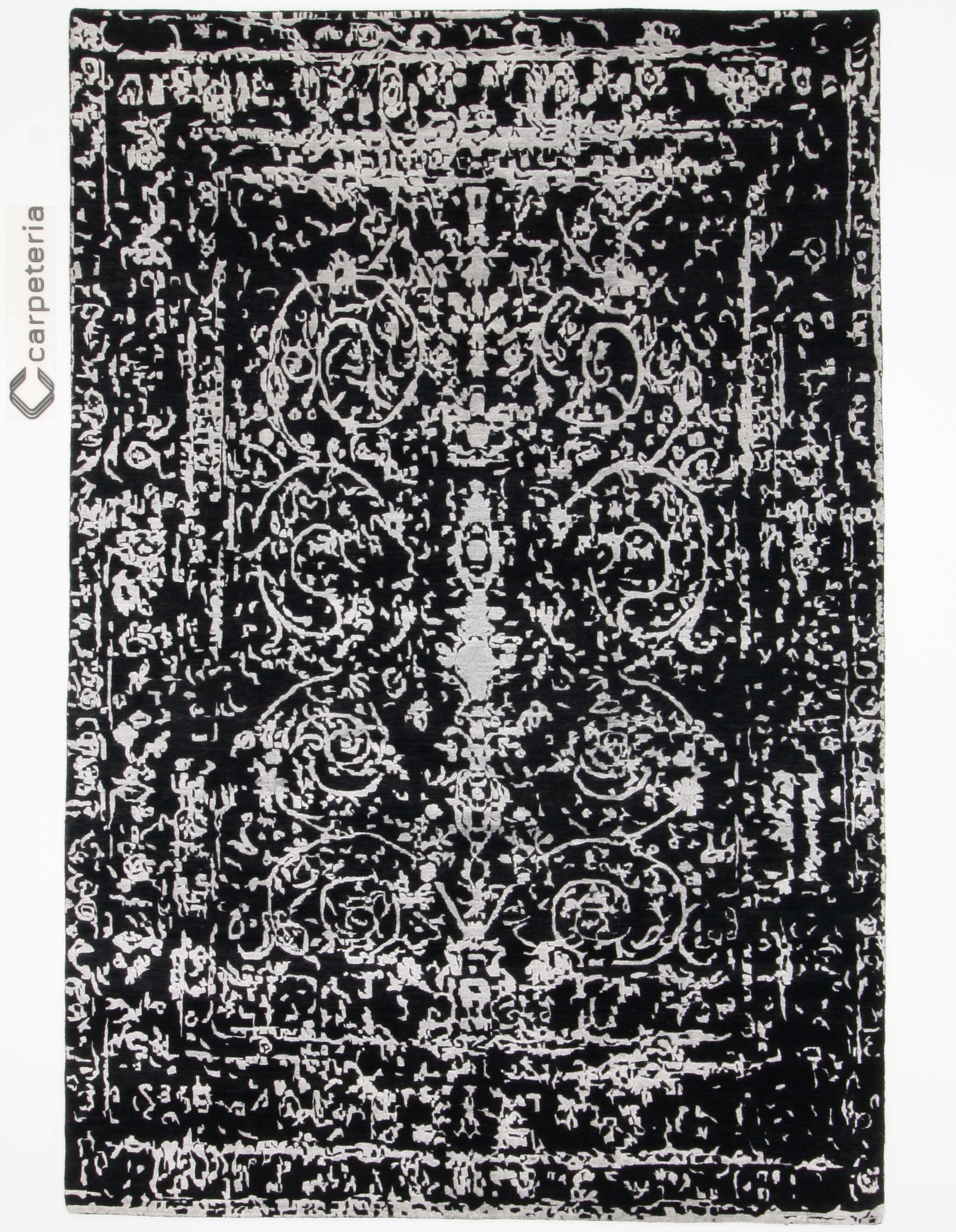 Moderner Teppich Ikat Exklusiv