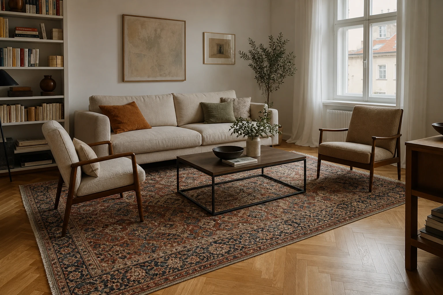 How to choose the right rug size