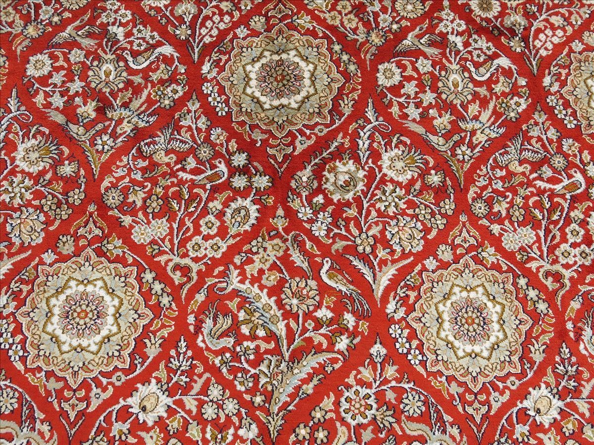Kashmir-Seiden-Orientteppich Exklusiv