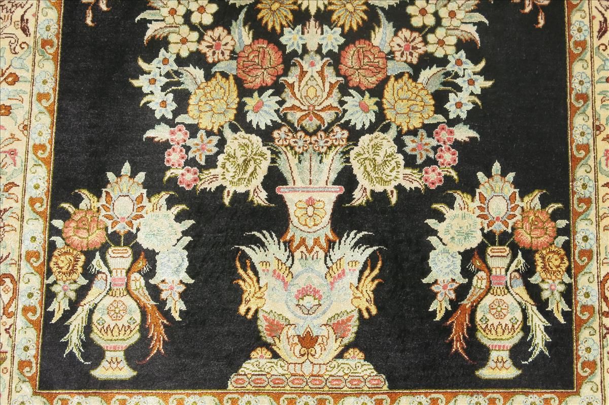 Ghom-Seiden-Orientteppich Imperial