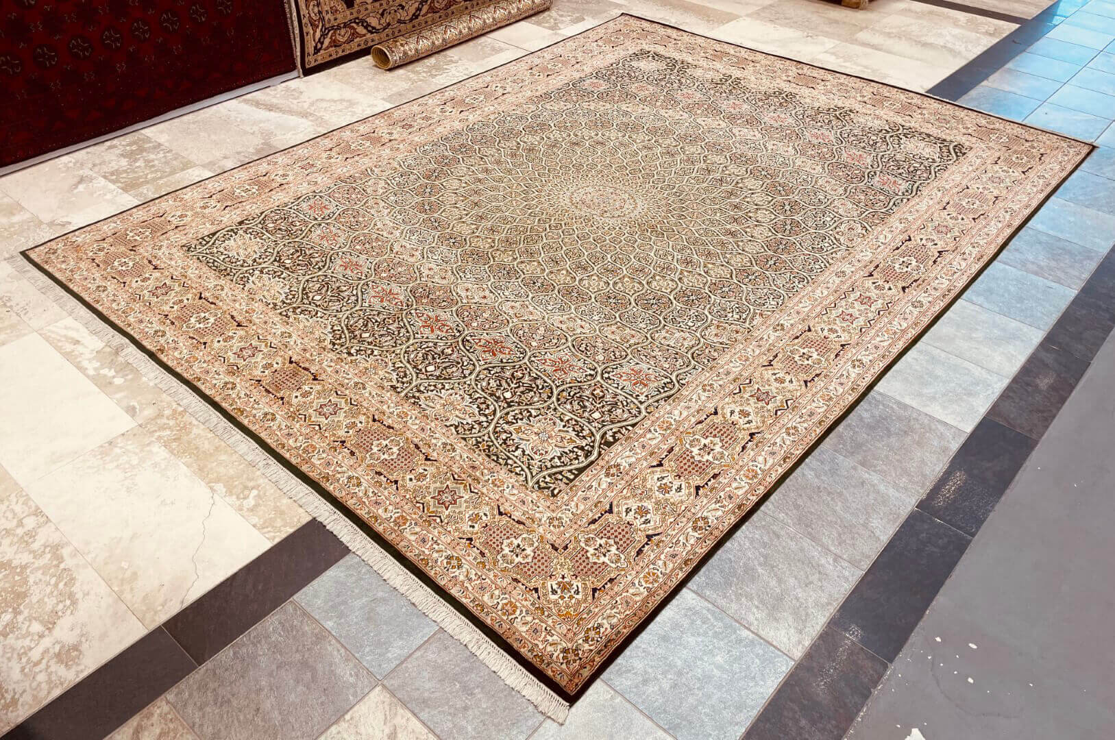 Orientteppich Kashmir Seide/Seide Royal