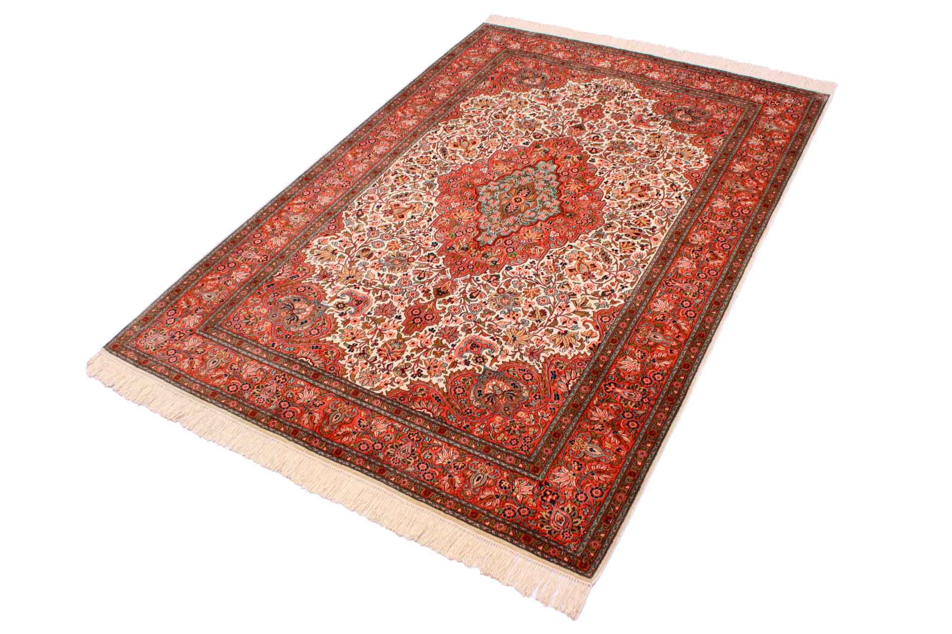 Orientteppich Kashmir Seide Royal