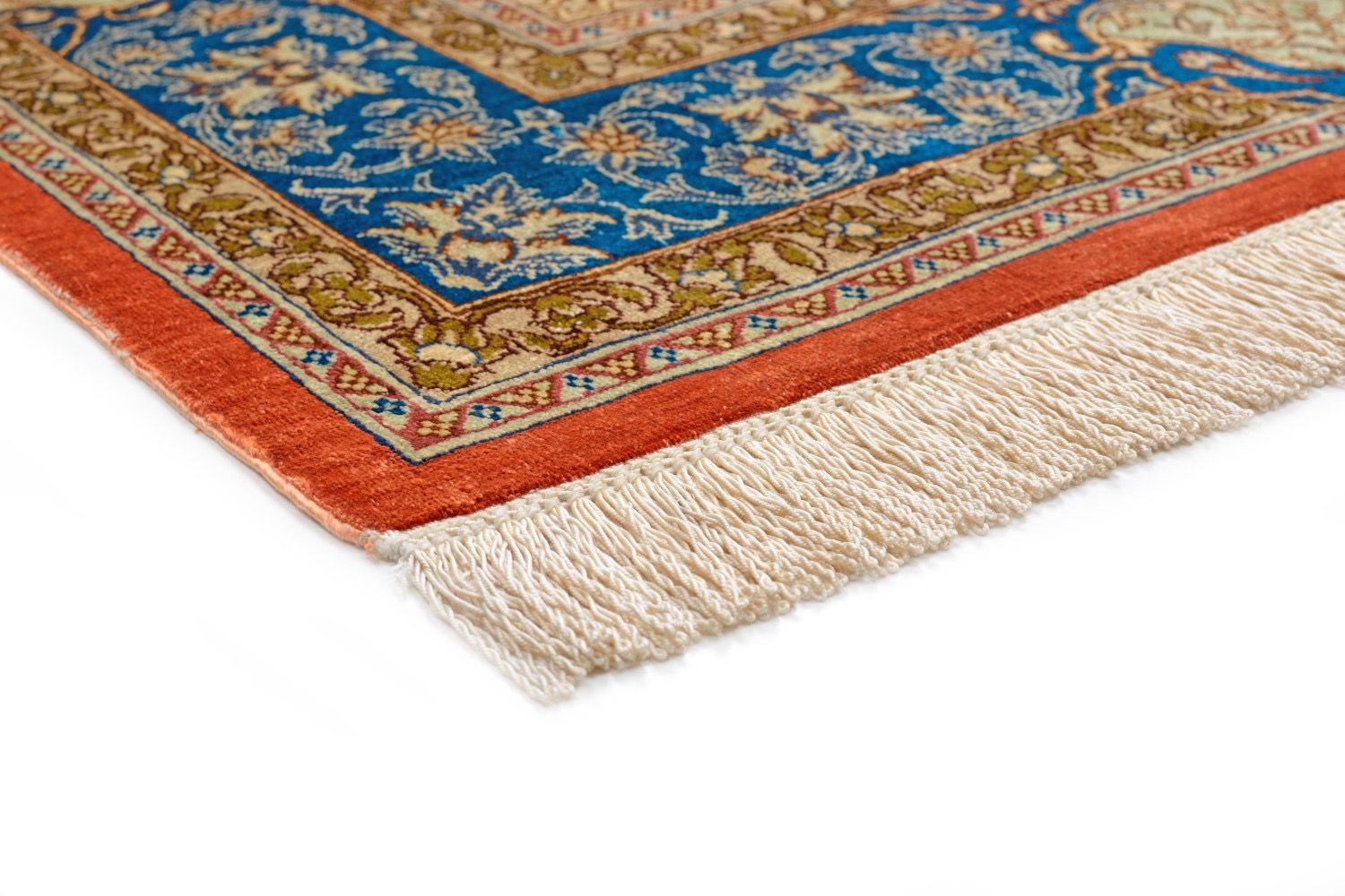 Orientteppich Ghom Seide Royal