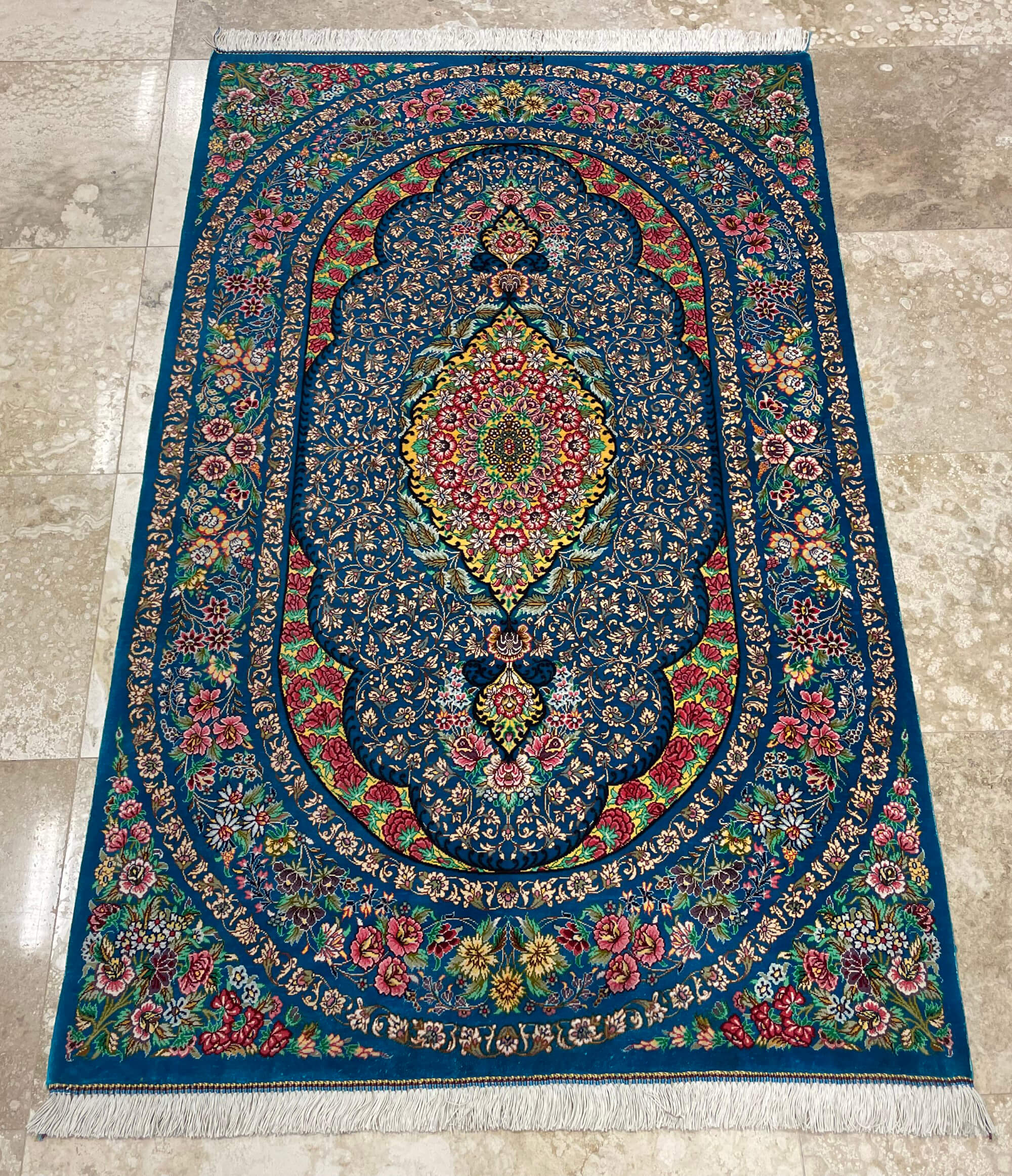 Perserteppich Qom Seide Royal