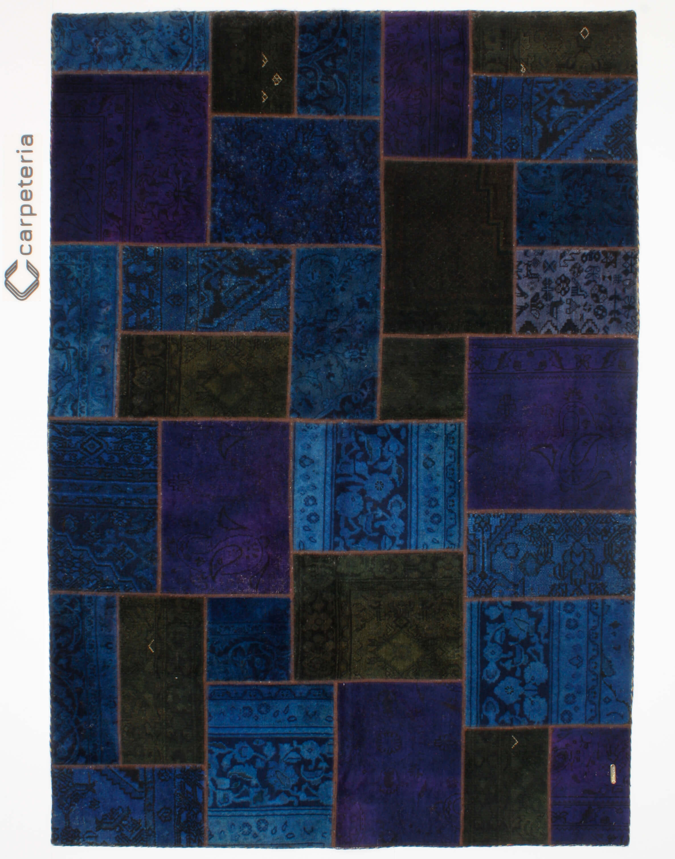 Perserteppich Patchwork Design