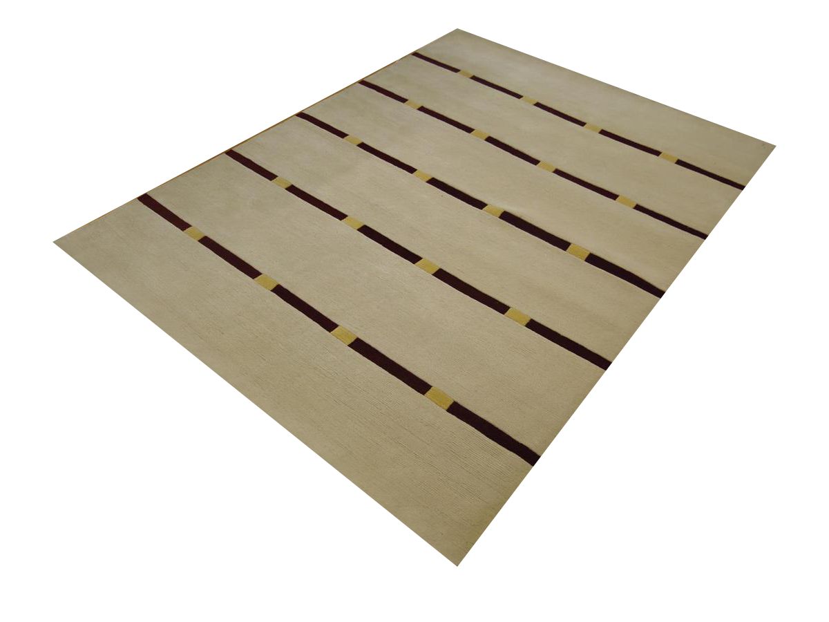 Moderner Teppich Original Nepal Natural