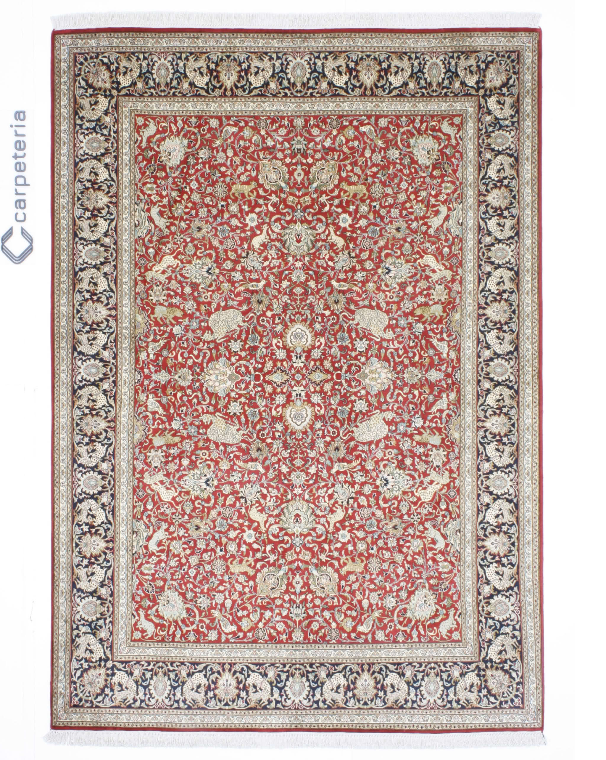 Orientteppich Kashmir Seide/Seide Royal