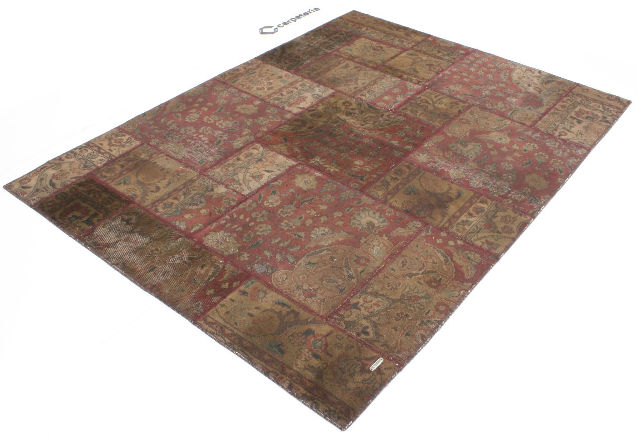 Perserteppich Patchwork Design