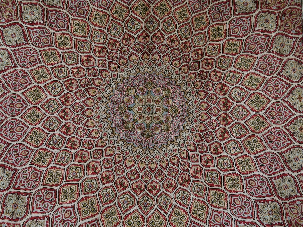 Kashmir-Seiden-Orientteppich Exklusiv
