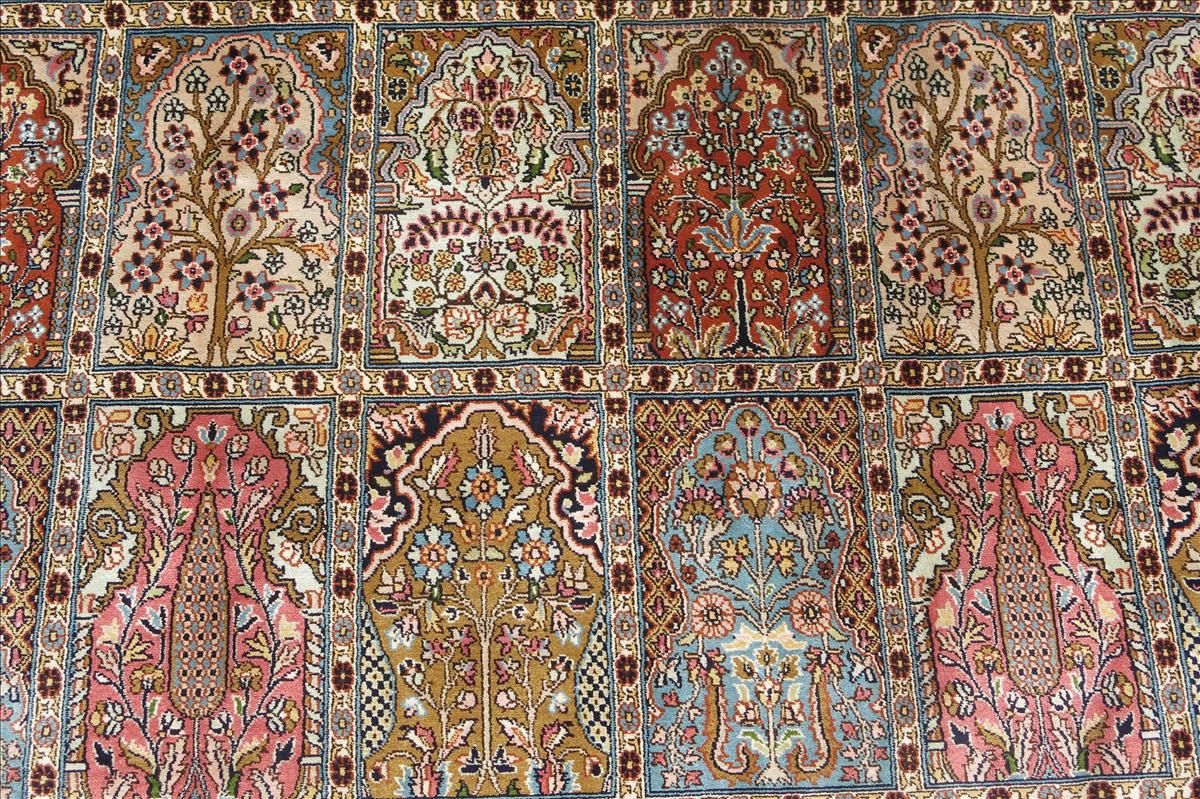 Kashmir-Seiden-Orientteppich Exklusiv