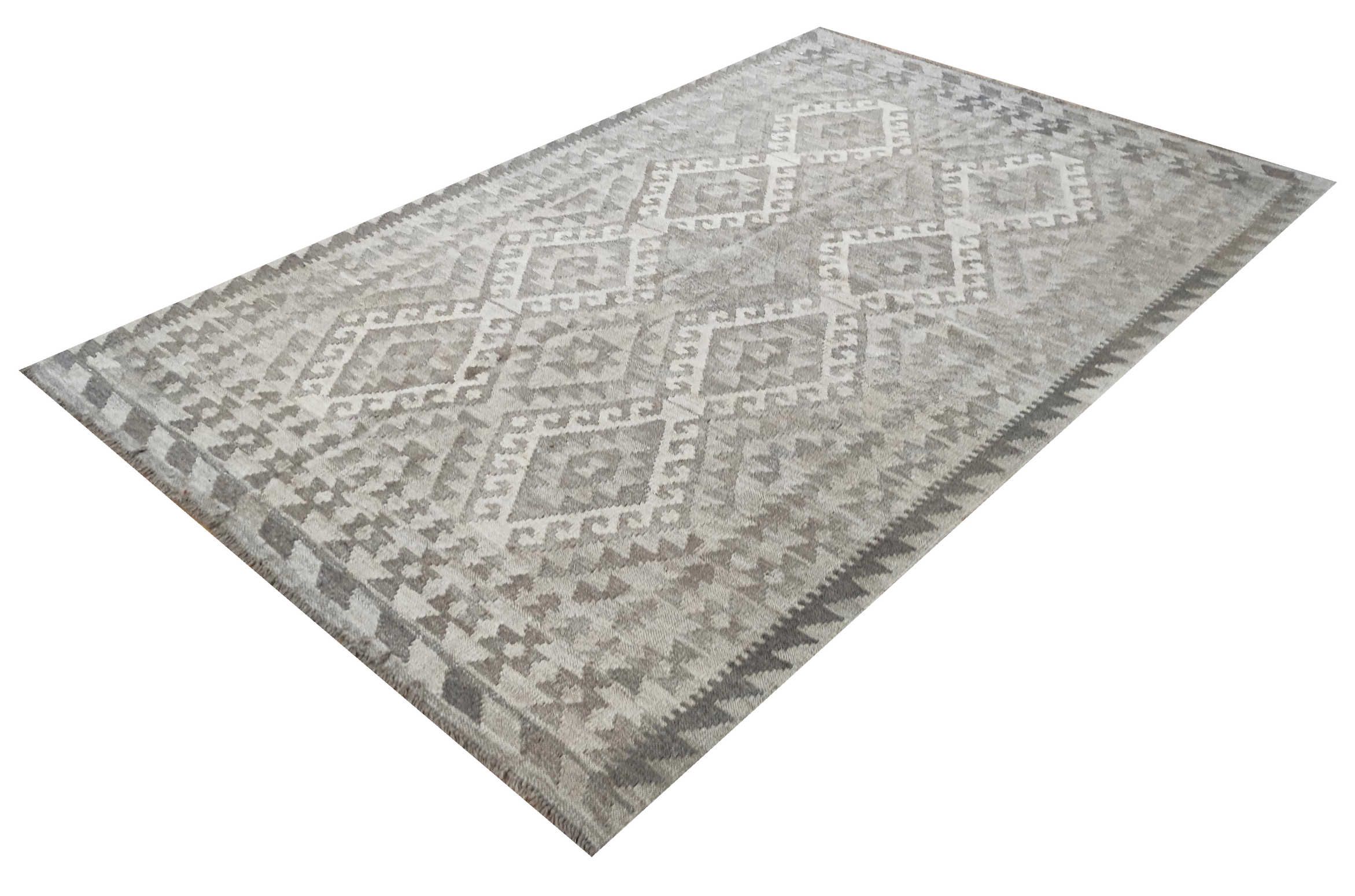 Moderner Teppich Kelim Design Exklusiv
