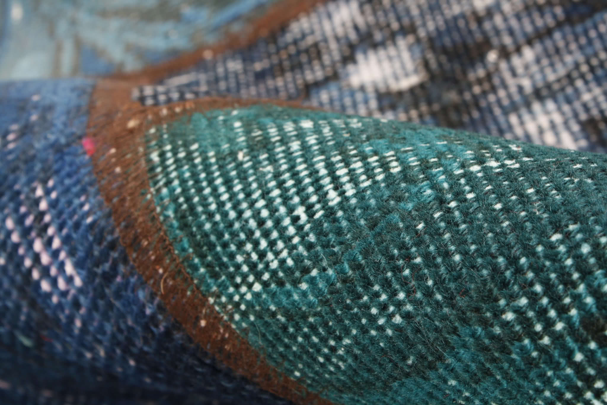 Perserteppich Patchwork Design
