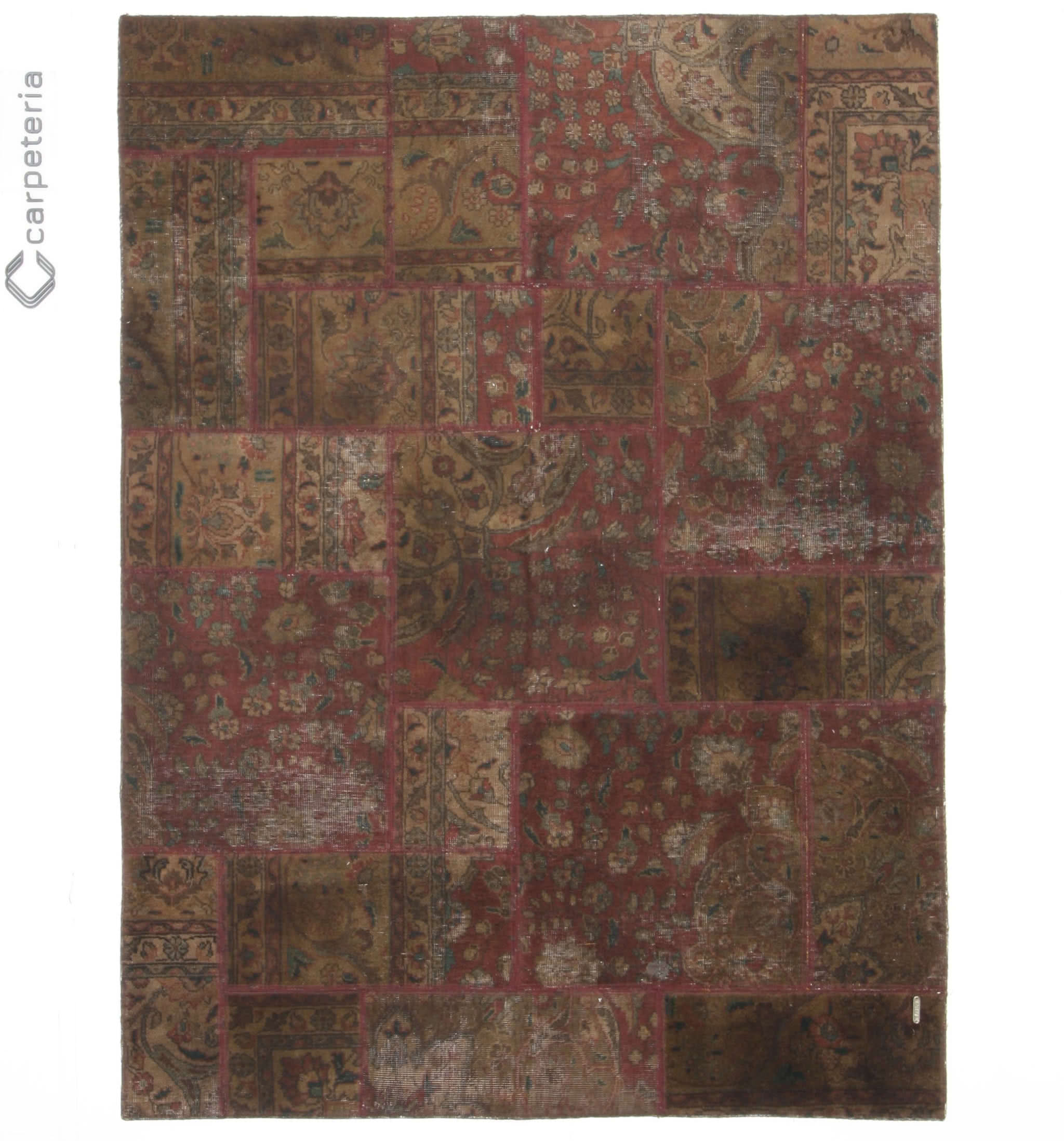 Perserteppich Patchwork Design