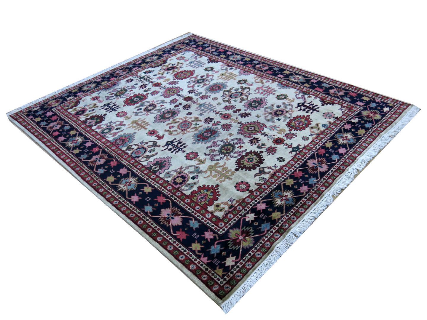 Oriental rug Keshan White Exclusive
