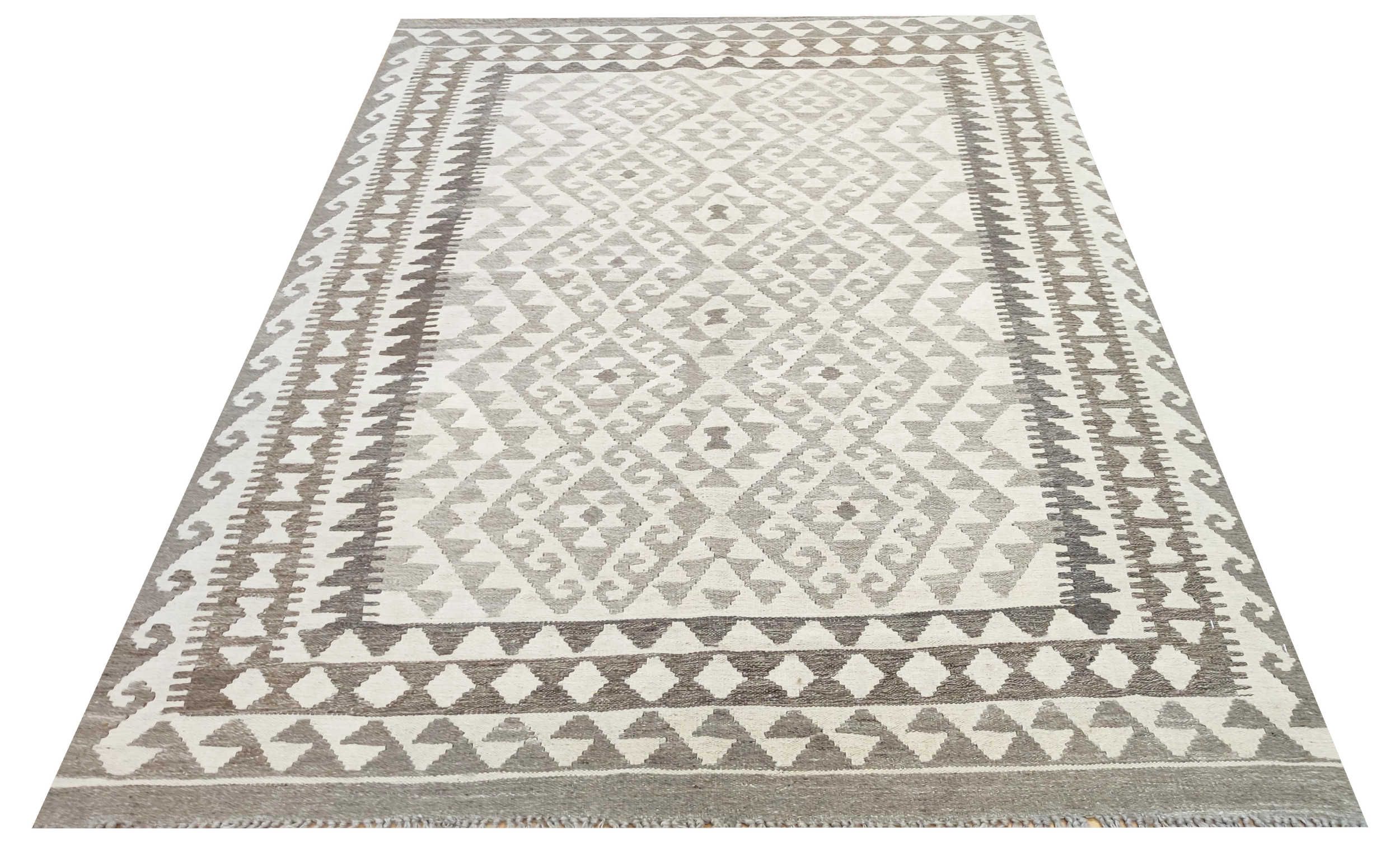 Moderner Teppich Kelim Design Exklusiv
