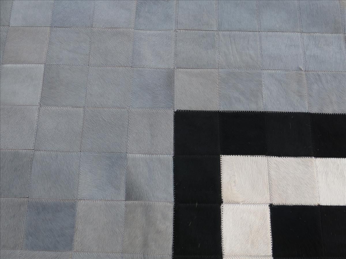 Moderner Lederteppich Cascade Premium