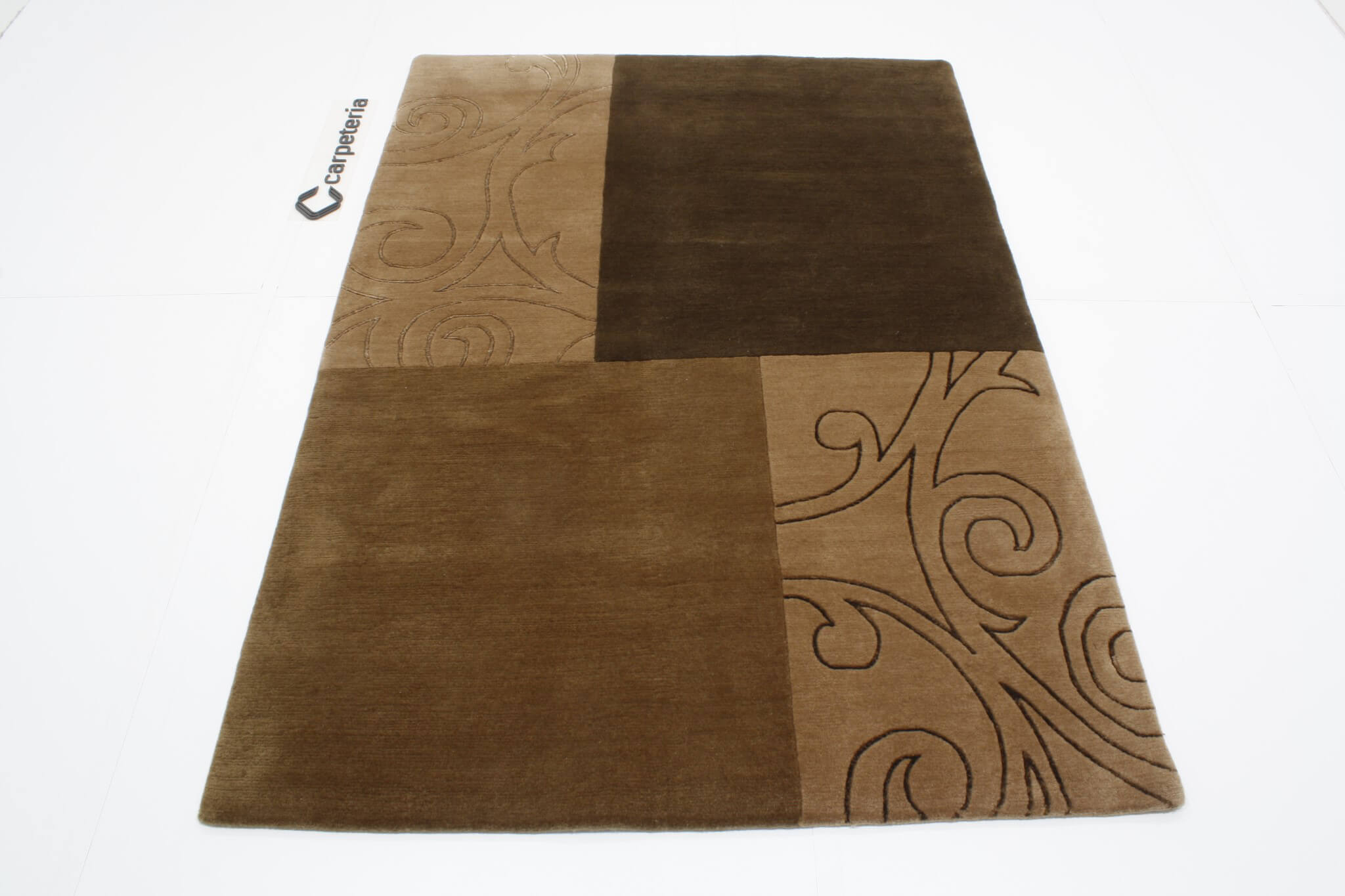 Moderner Teppich Nepal Original Exklusiv