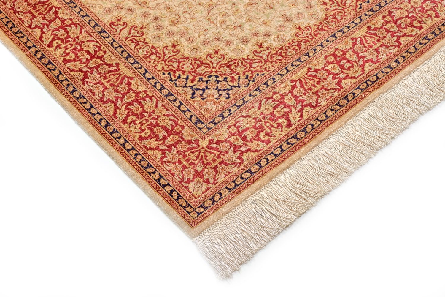 Orientteppich Ghom Seide Royal