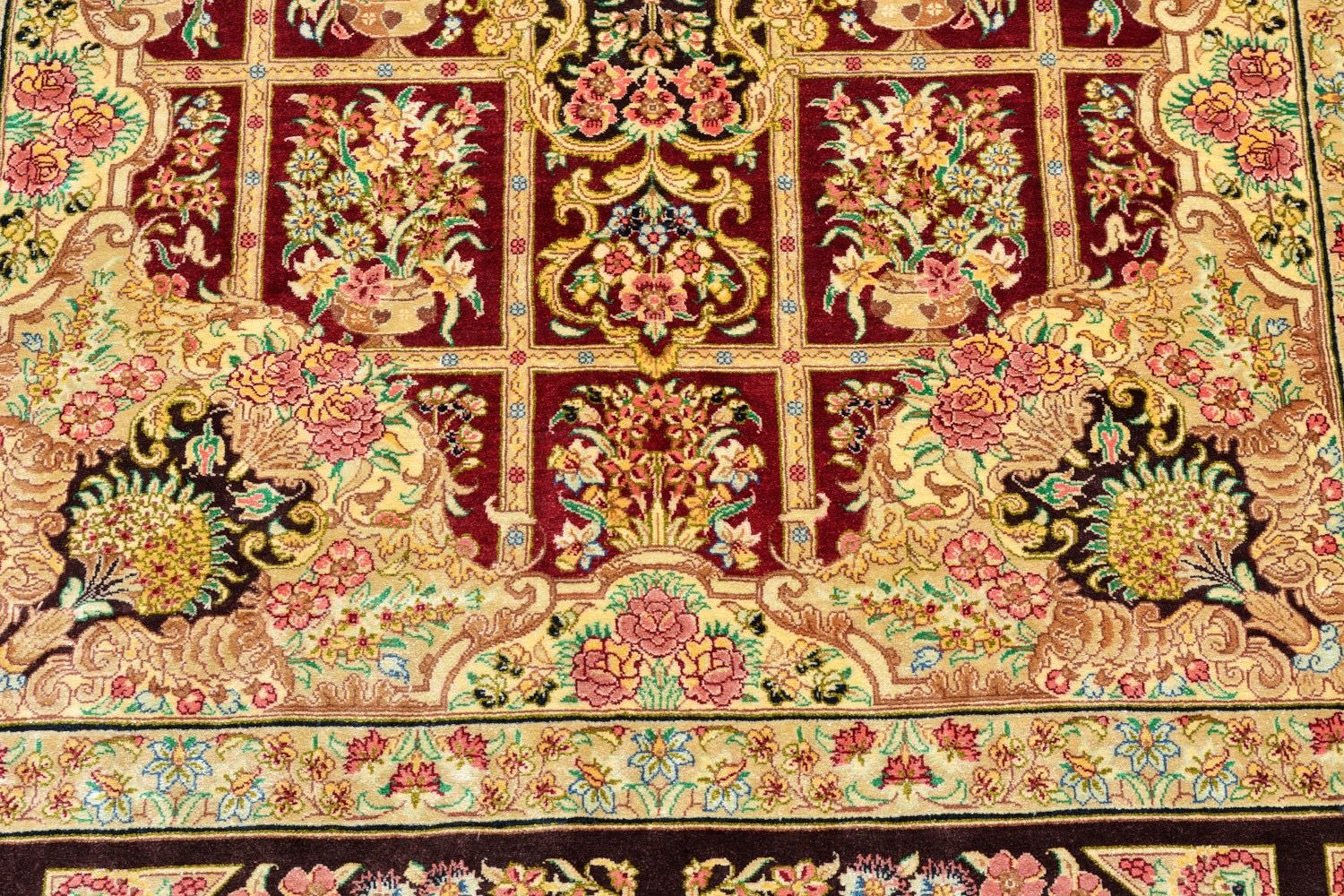 Orientteppich Ghom Seide Royal