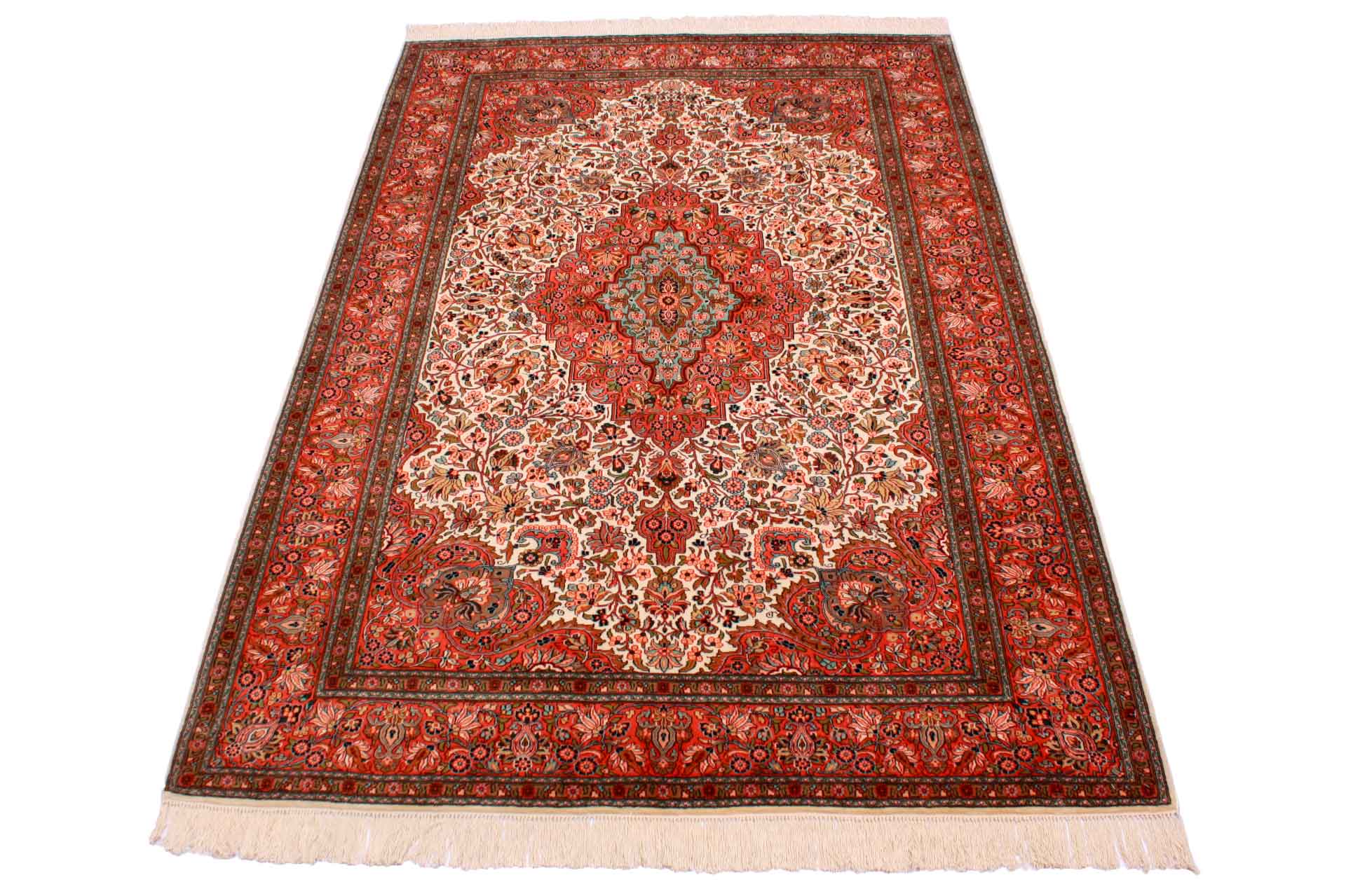 Orientteppich Kashmir Seide Royal