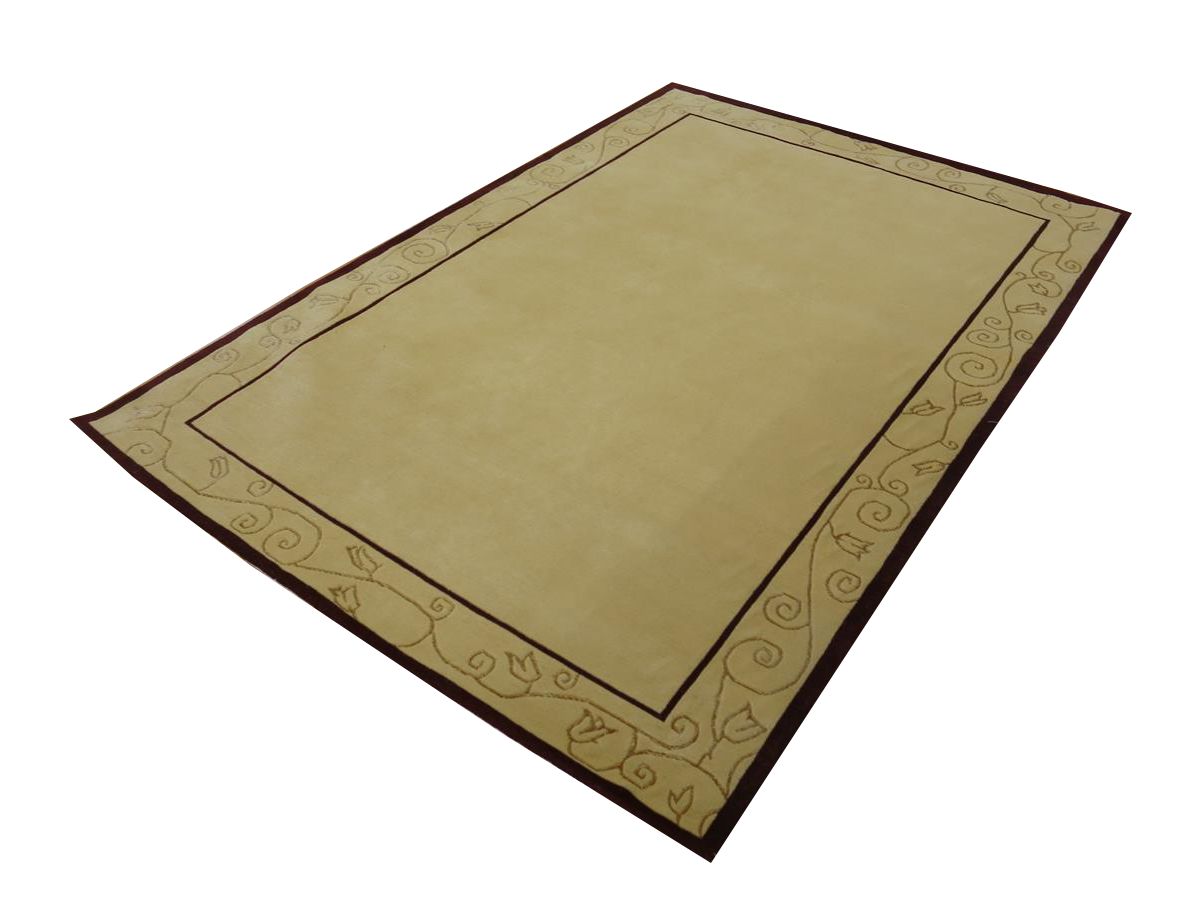 Moderner Teppich Original Nepal Natural