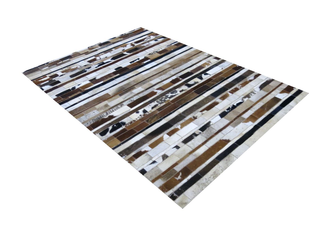 Moderner Teppich Leder Excelsior