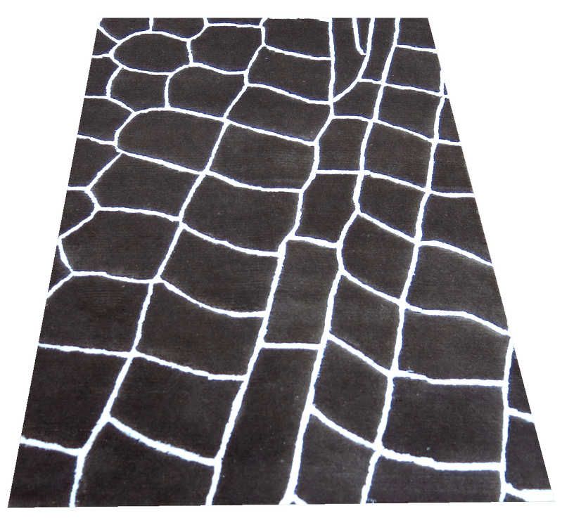 Moderner Teppich Nepal Design