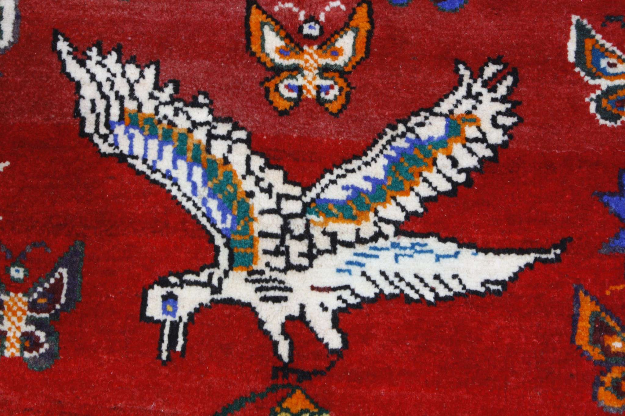 Perserteppich Shiraz Figural