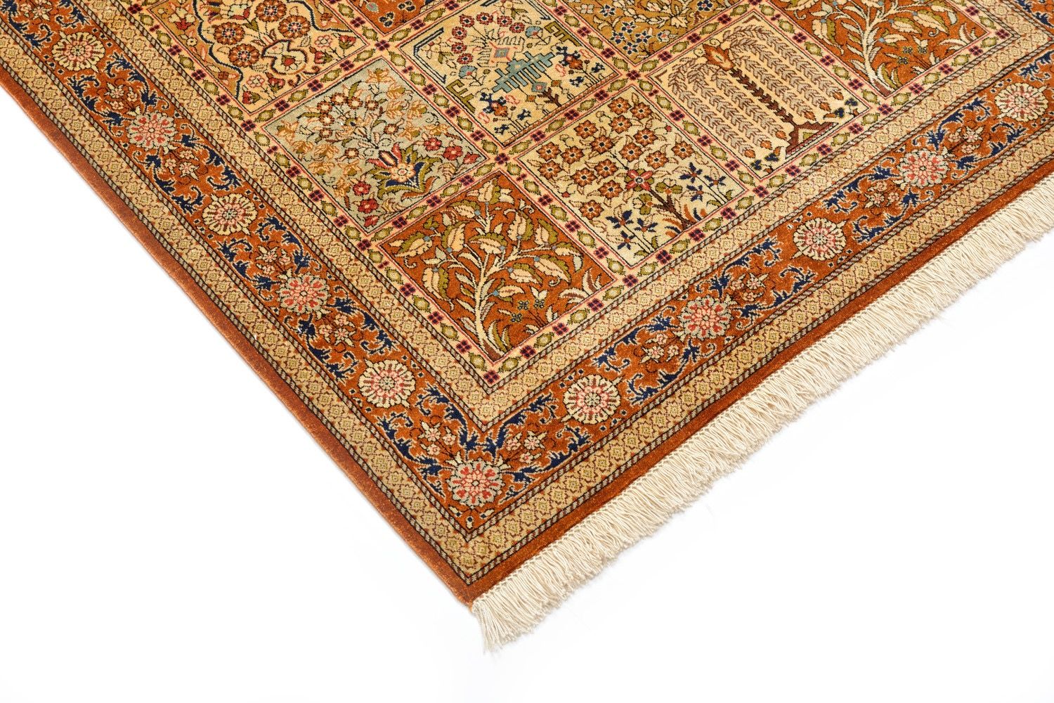 Orientteppich Ghom Seide Royal
